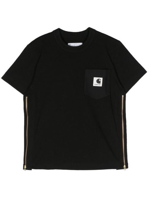 T-shirt con logo SACAI X CARHARTT WIP | 240725S001